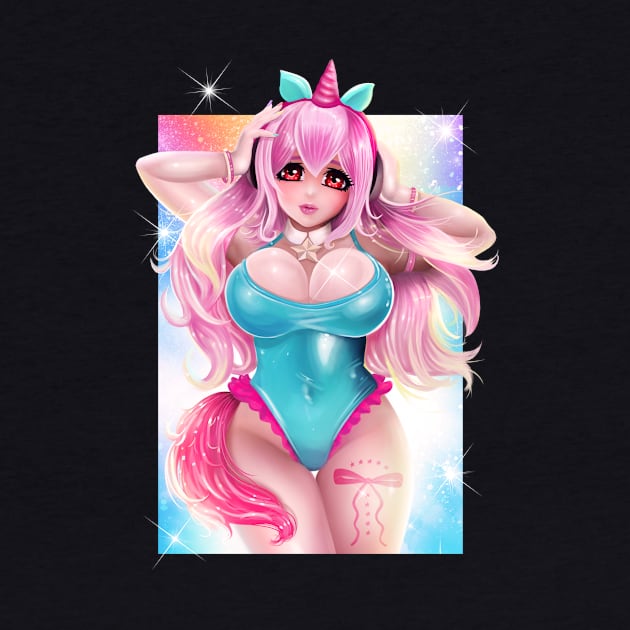 Super Sonico Unicorn by poolboy